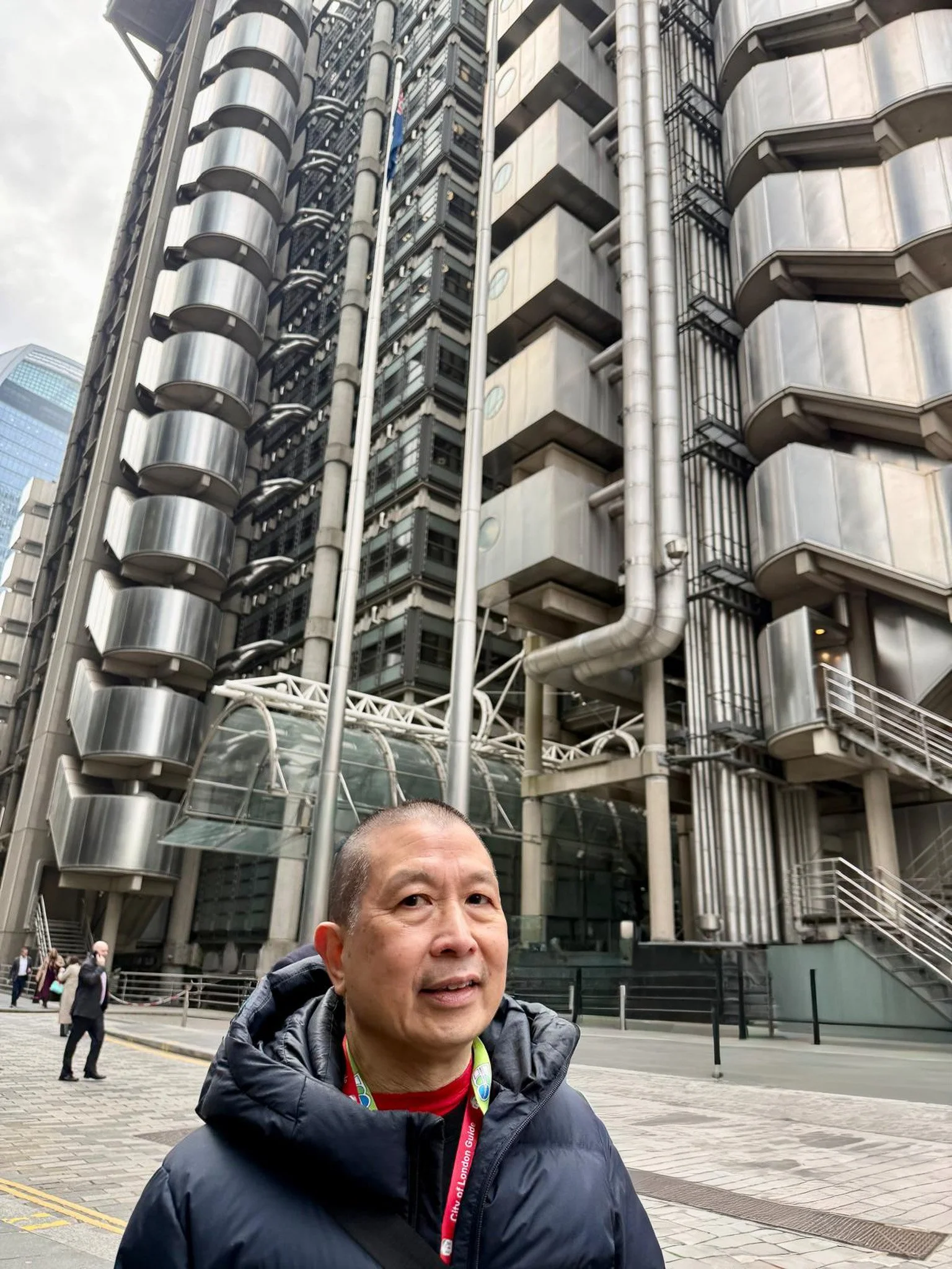 At Lloyds of London (Richard Rogers & Partners, 1978 - 1986)