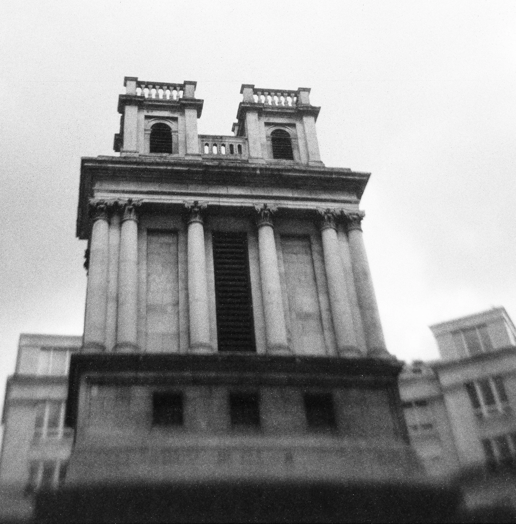 St Mary Woolnoth, City of London. Nicholas Hawksmoor, 1727.