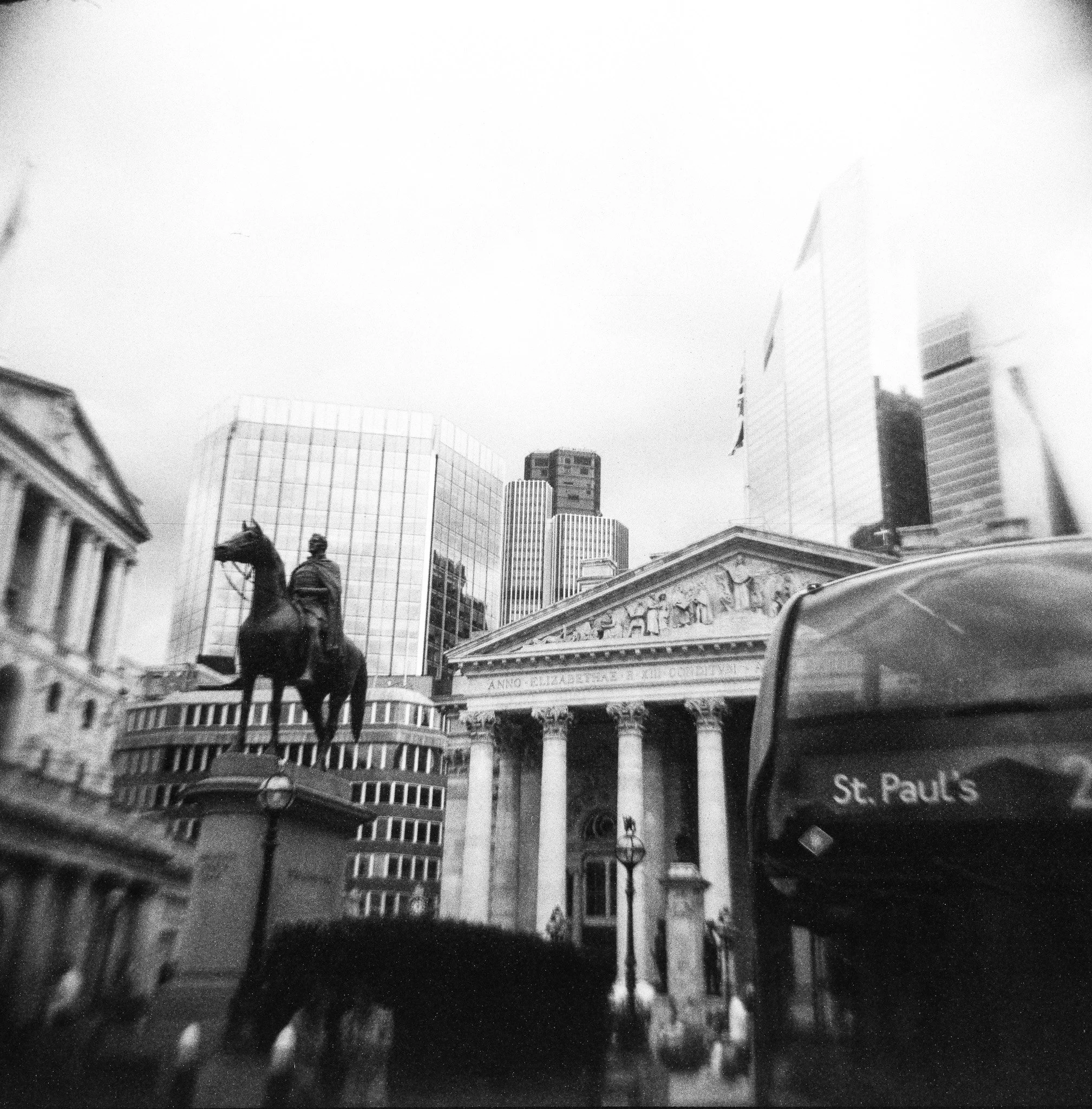Bank Junction, City of London.