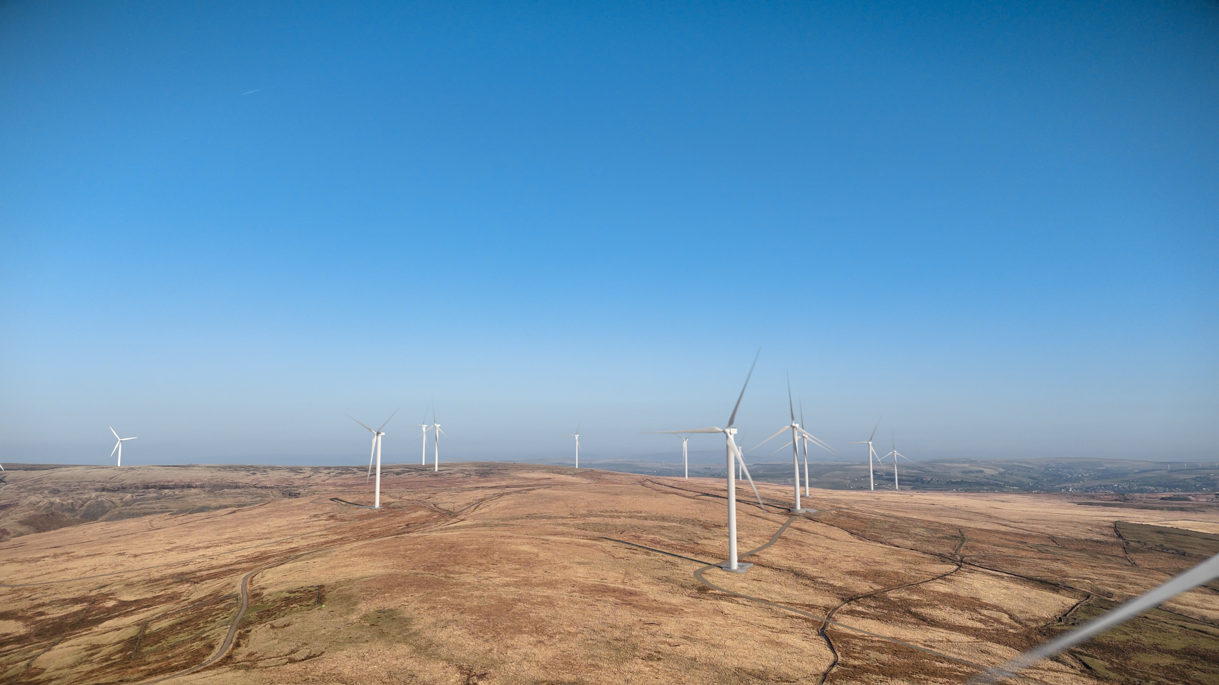 CGI of the proposed wind turbines