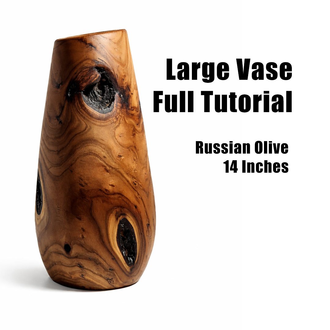Large Vase Carving Tutorial
