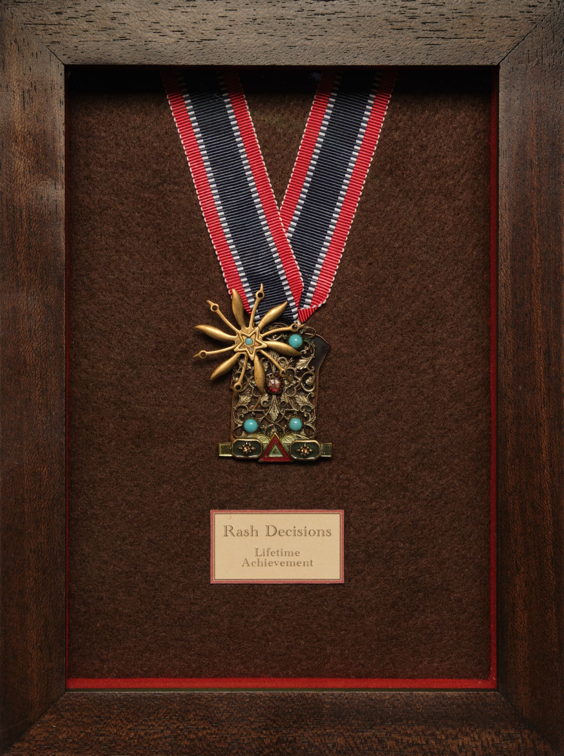   Medal Titles   Rash Decisions   £475 + p&amp;p - click here to  visit the shop . On the order form drop-down for Medals, this is option #36.   