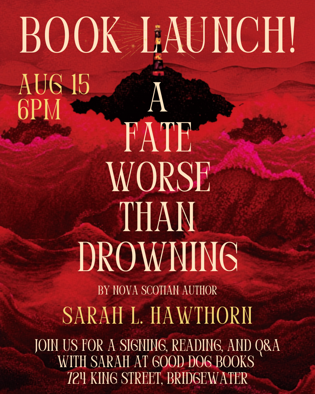 South Shore Book Launch @ Good Dog Books