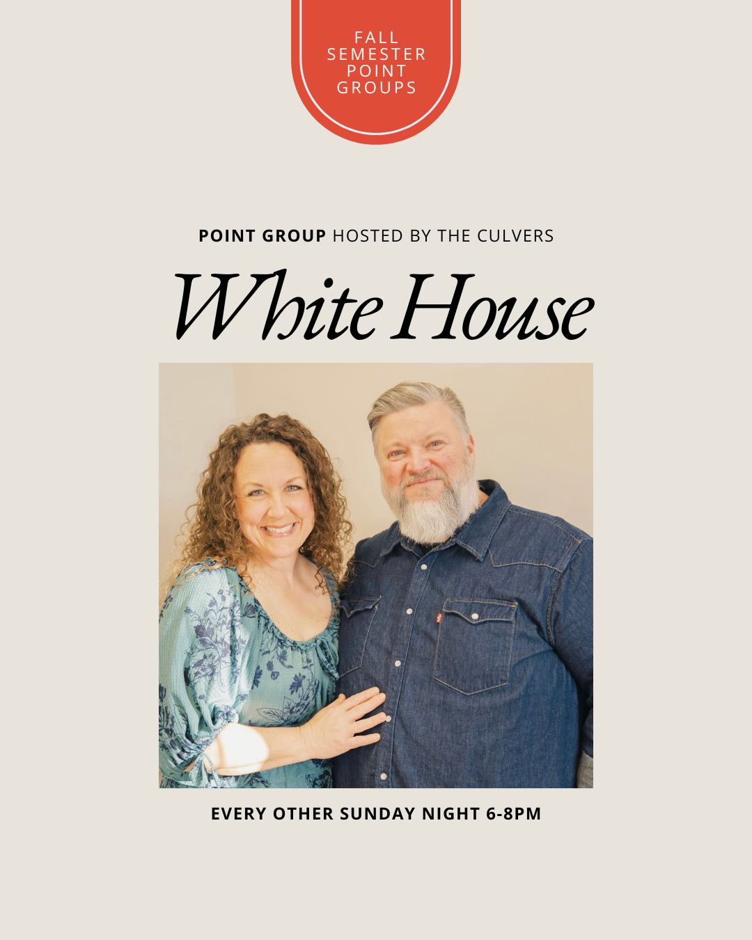 White House Sunday Point Group with the Culvers