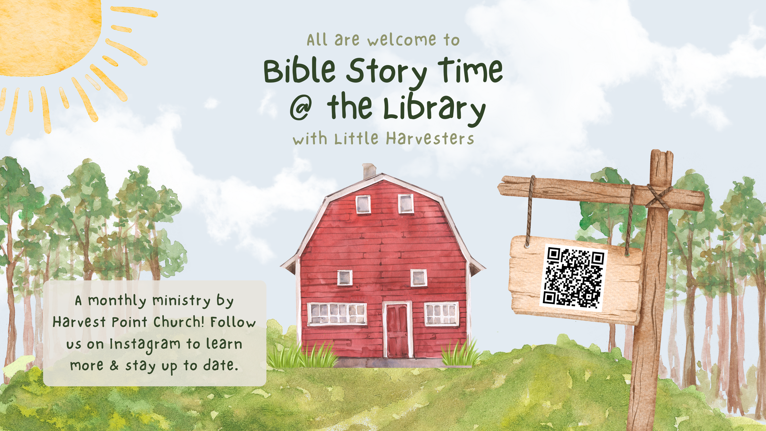 Bible Story Time @ The Library | White House Public Library — Harvest ...
