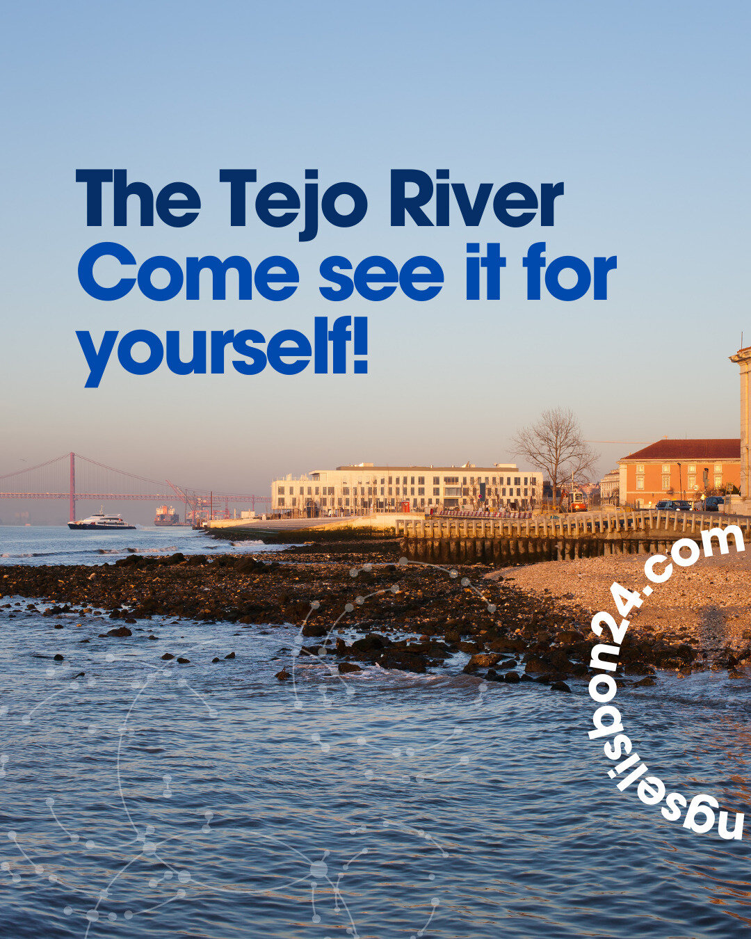 Flowing through the heart of Lisbon, the Tejo River holds secrets of centuries past and embodies the harmony between history and modernity. It's a tranquil escape, a pause in our busy professional lives, where the gentle lapping of the waves reminds 