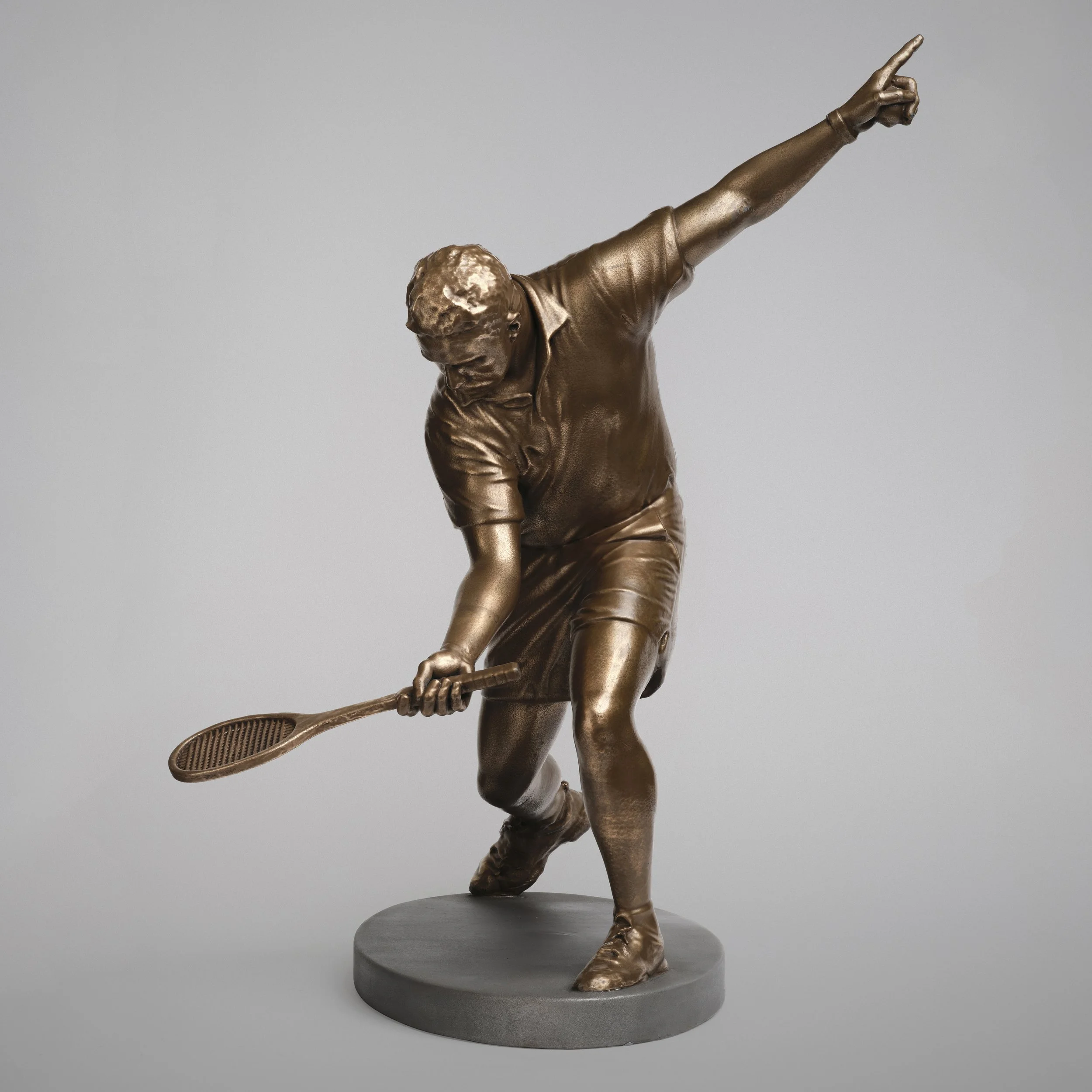 Court Tennis Serve I (Underarm Twist), 2025