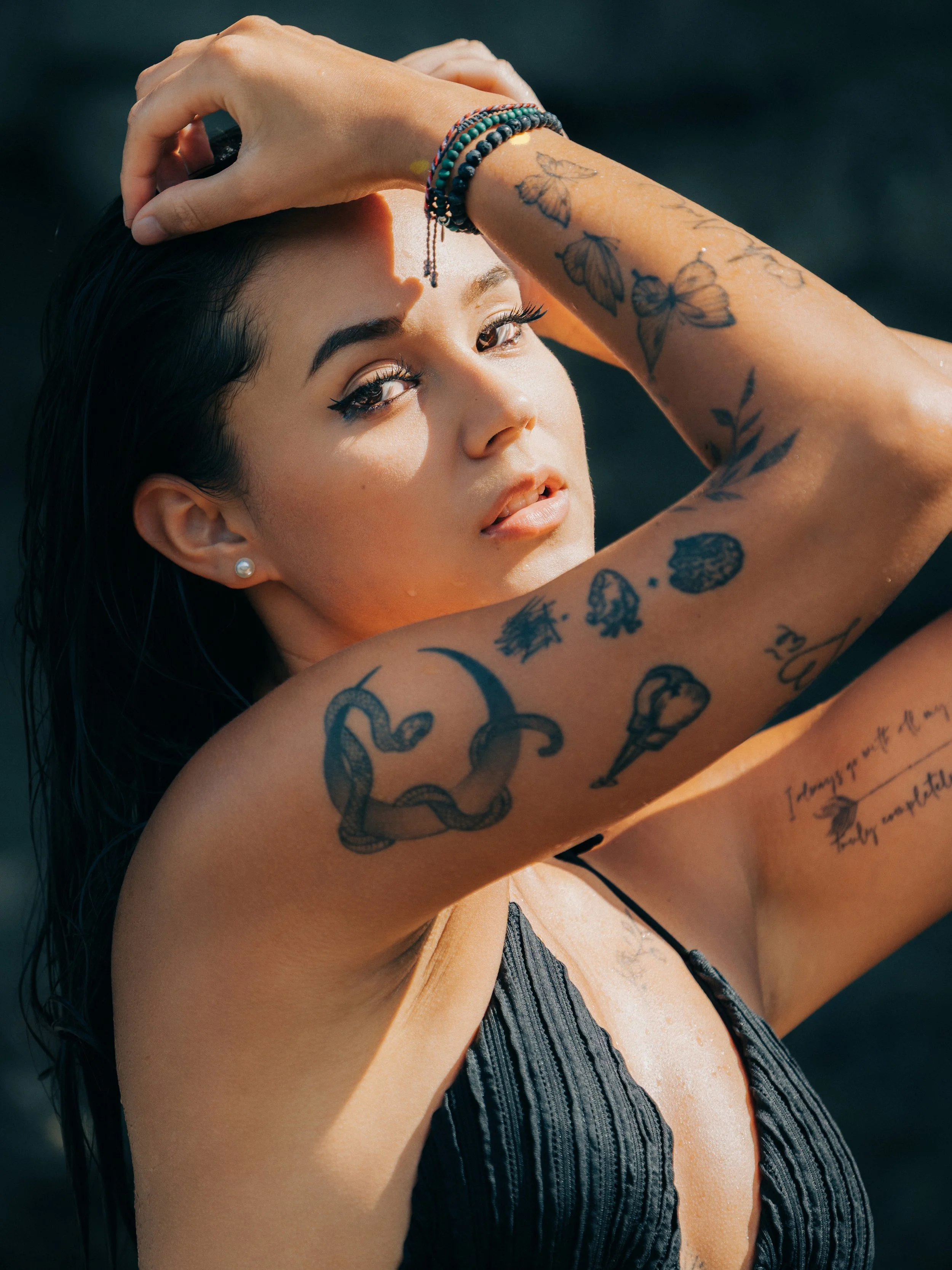 Cinematic portrait photography