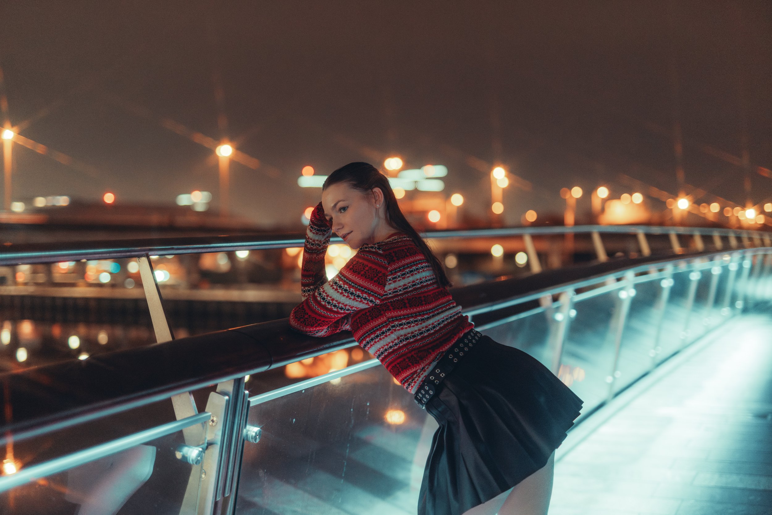 Cinematic portrait photography workshop in Belfast by Tru°North Studios