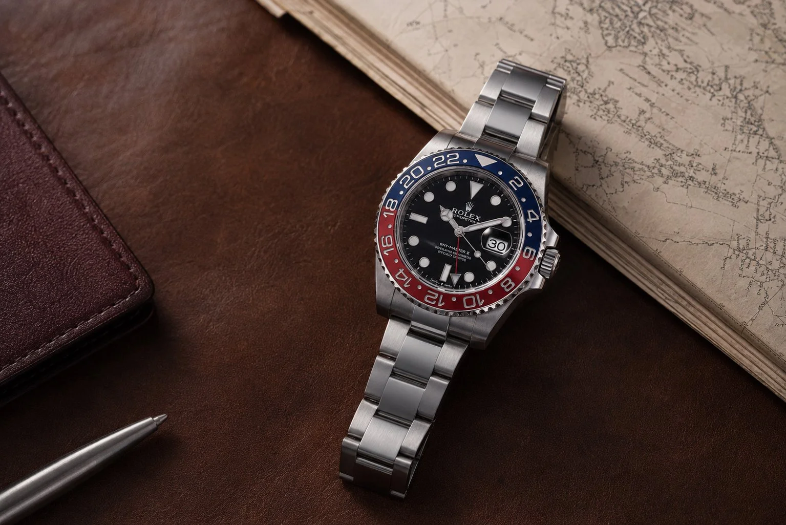 Luxury Rolex watch photography for Pride & Pinion by Tru°Nørth Studios