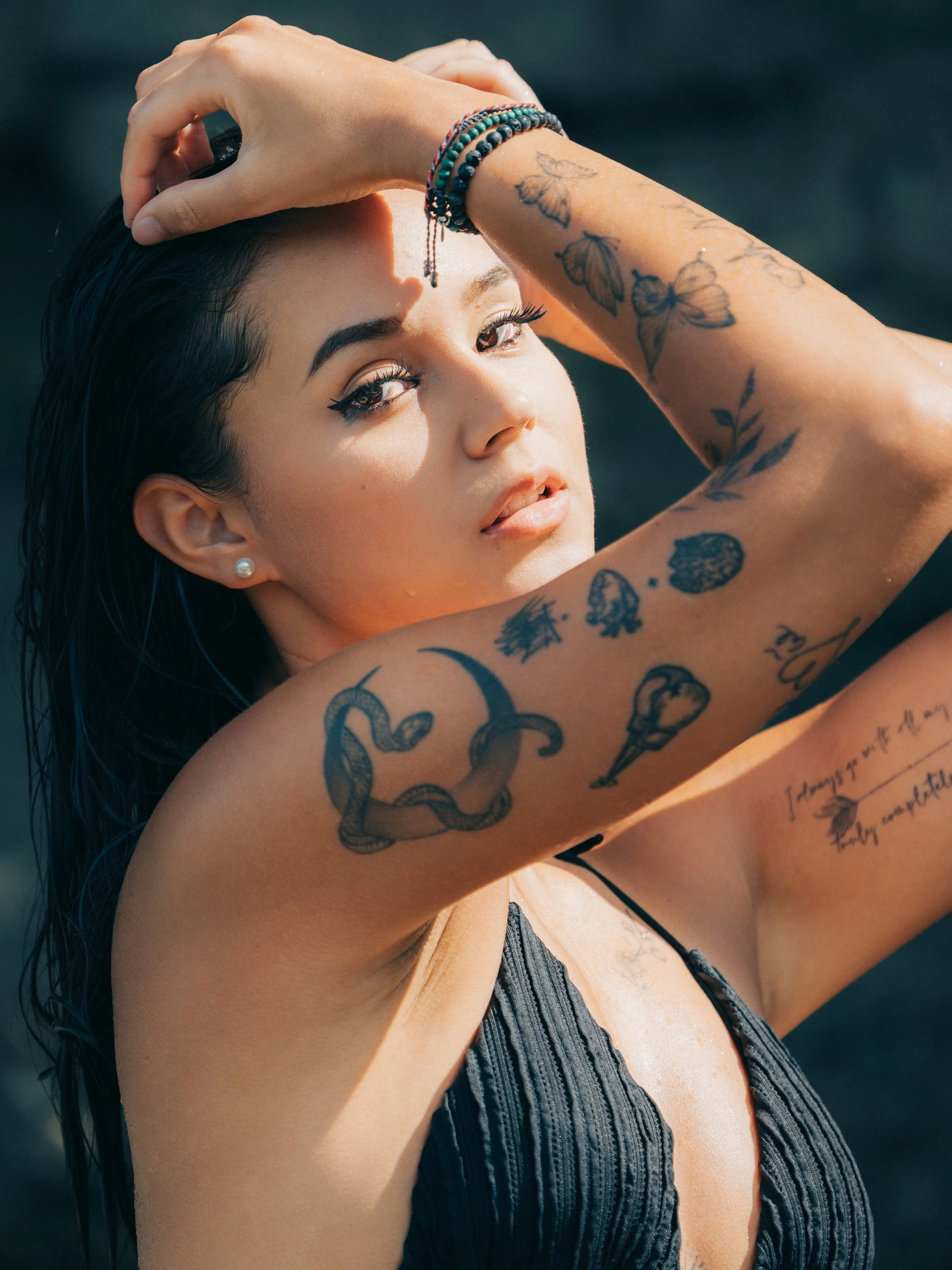 Dramatic cinematic portrait photography in Belfast Northern Ireland