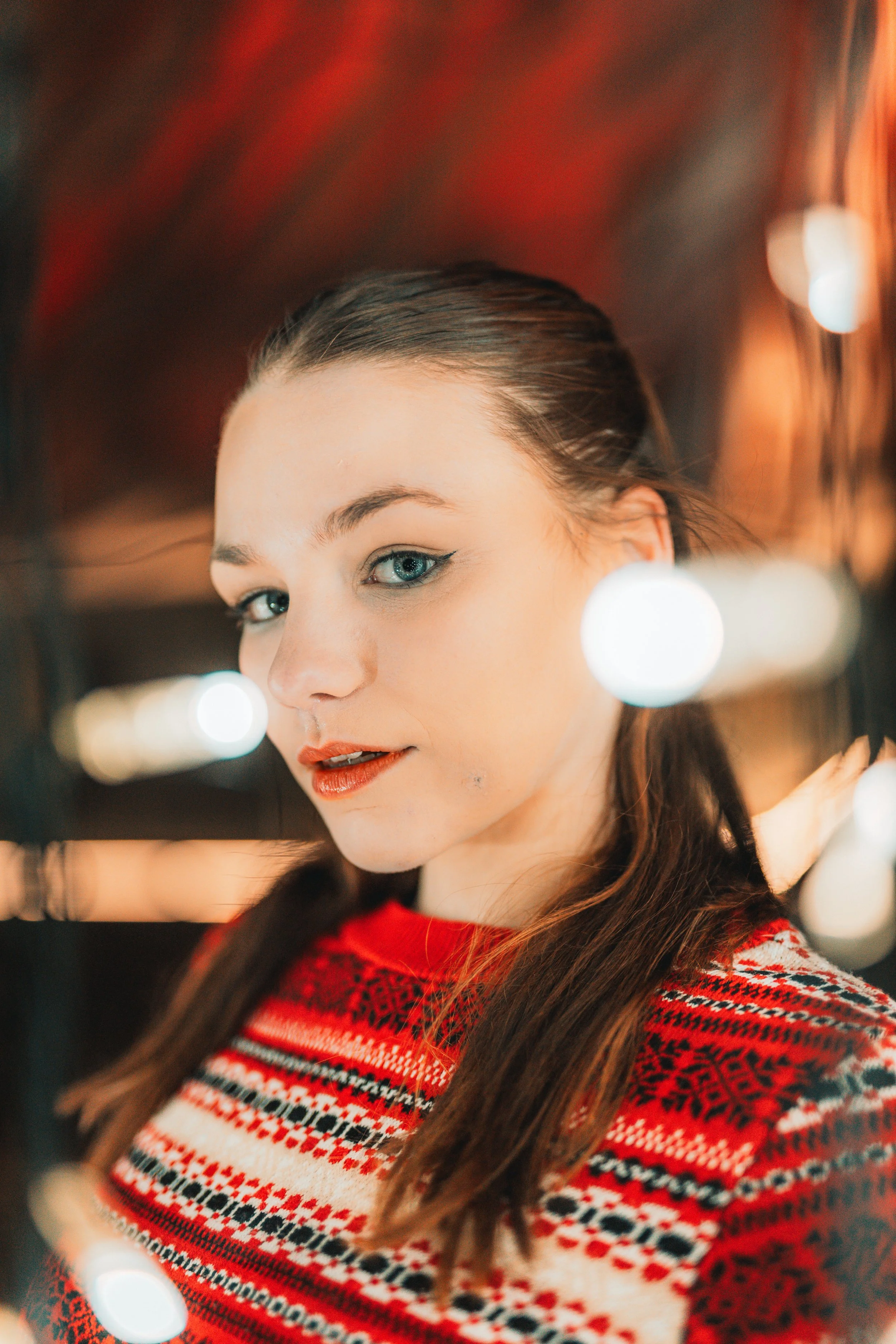 Photography content shoot for creators and influencers in Belfast, featuring NomiTeee at Titanic Quarter, during a Cinematic workshop hosted by Tru°North