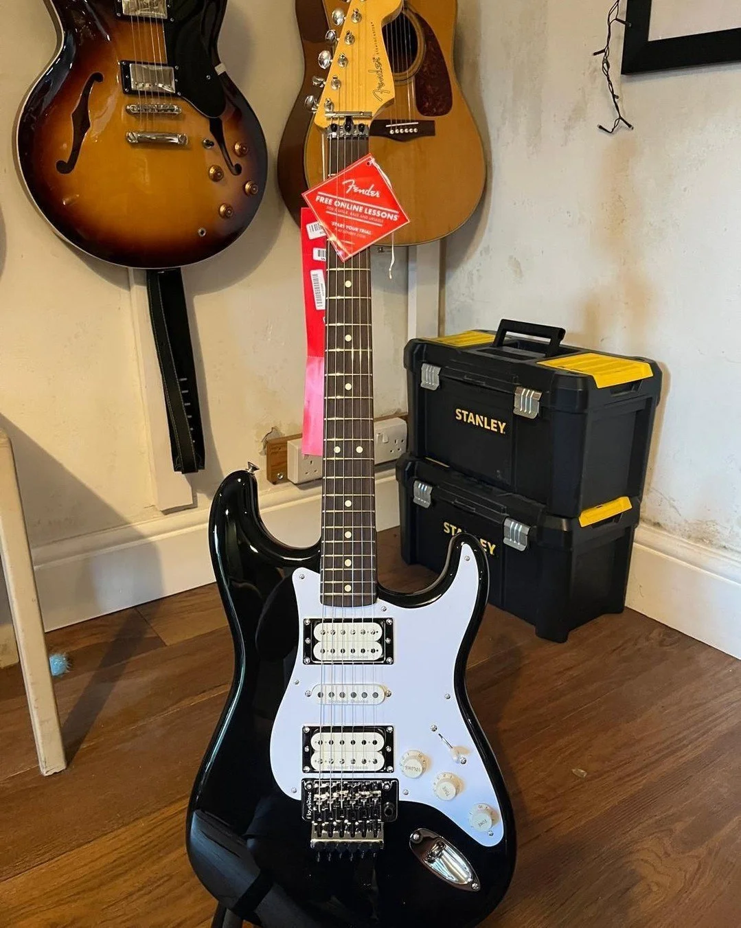 Brand new Fender Limited Edition Dave Murray (Iron Maiden) 50th Anniversary Stratocaster. Black with Rosewood Fret board. Seymour Duncan pick ups. Free Gig bag. &pound;1350