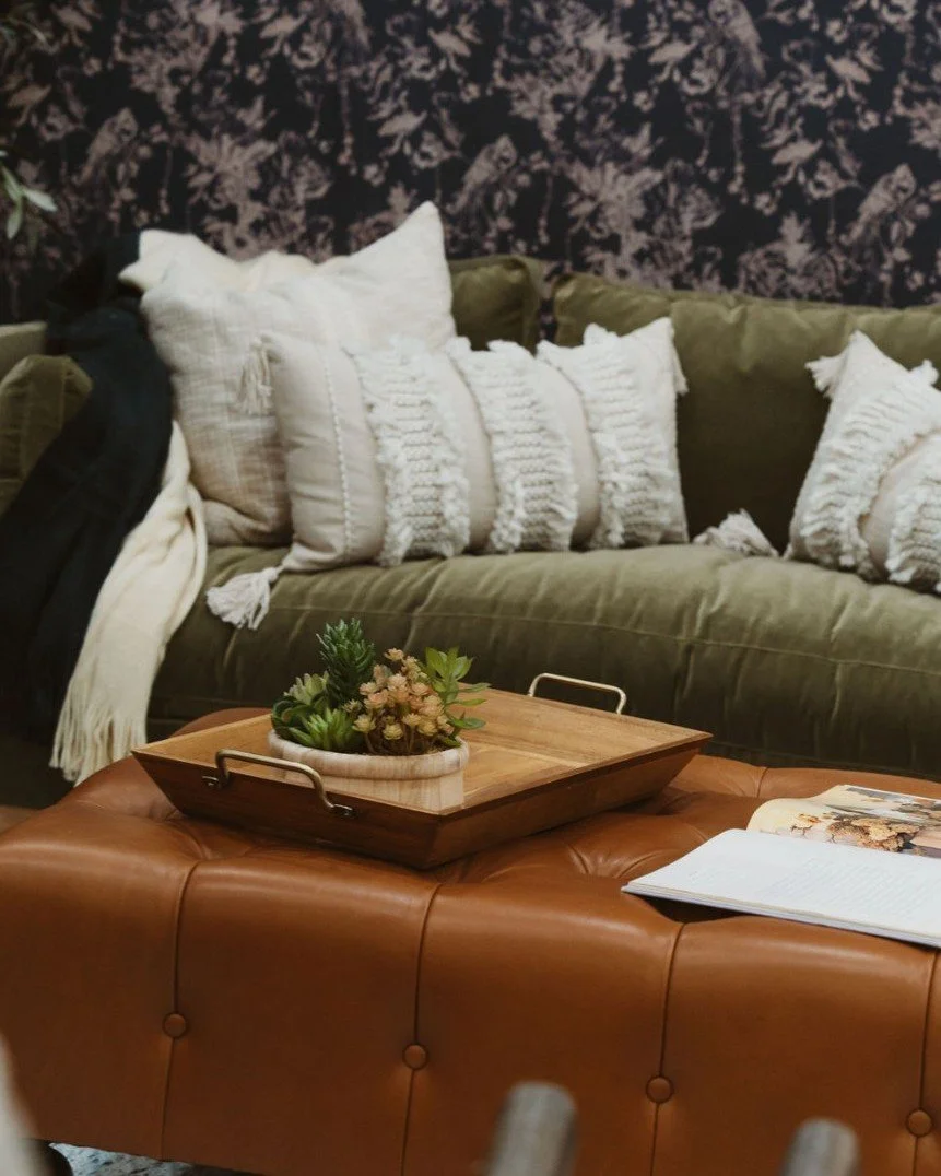 Fall is in the air, and we&rsquo;re embracing all the cozy layers of the season. Rich velvets, deep greens, and buttery leathers are taking center stage in our designs. These timeless textures and tones bring comfort, depth, and a touch of seasonal c