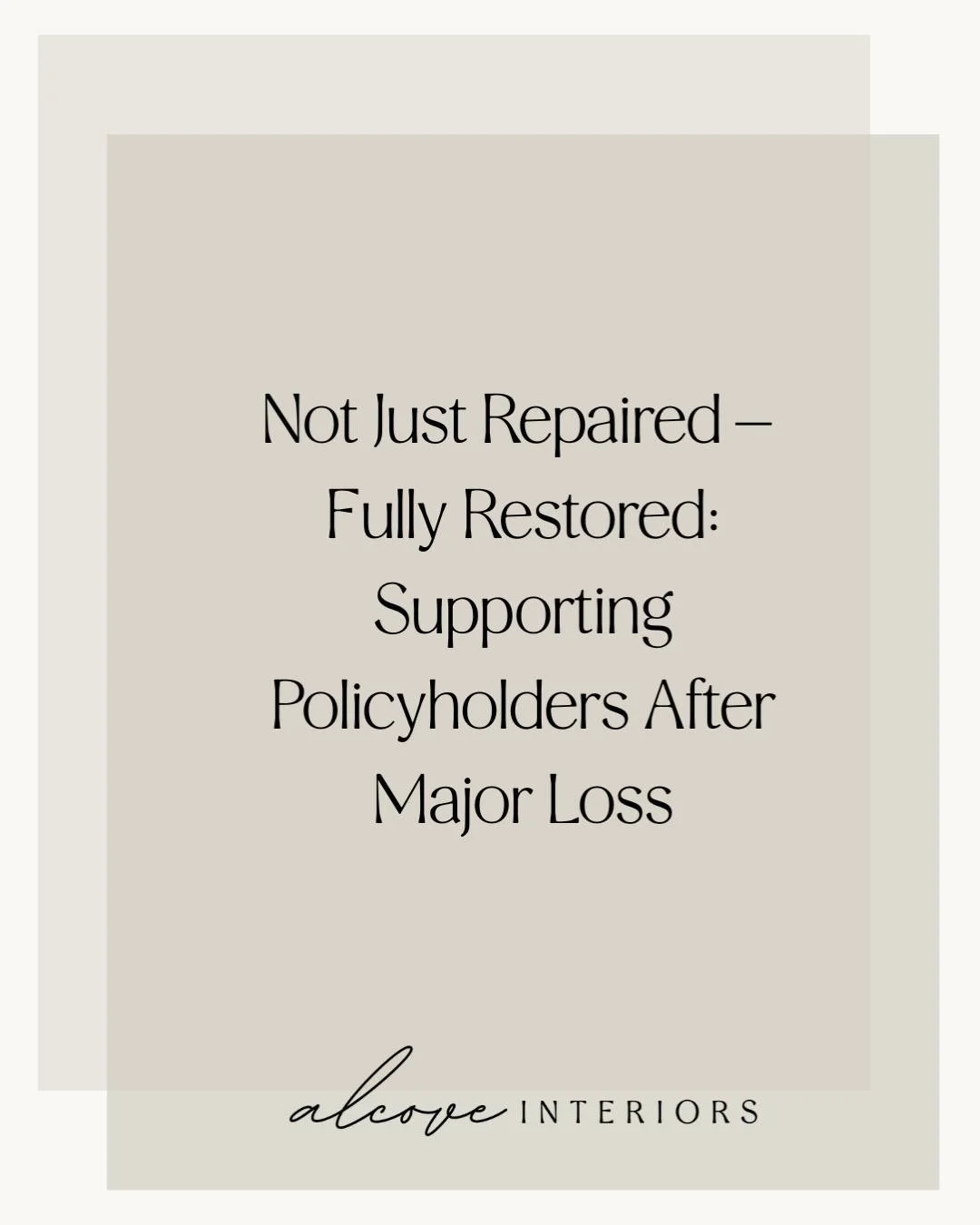 At the Grand Rapids Remodel and New Home Show, we met a client navigating a major loss from a fire.

They&rsquo;re in the middle of an insurance claim, working through the overwhelming process of replacing not just their home&rsquo;s contents, but ye