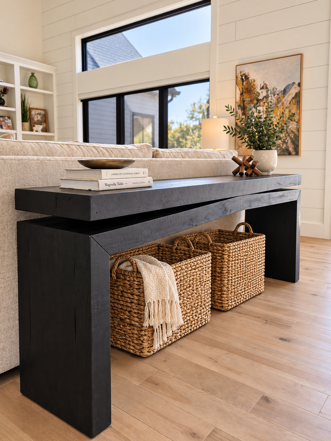 Charcoal Console in a Warm Living Room.png