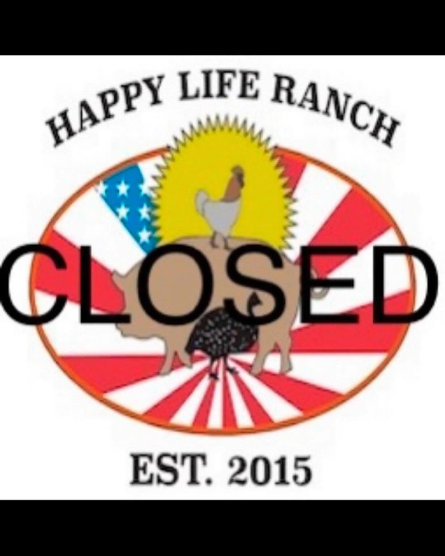We are closed at the ranch today (Mother&rsquo;s day) so come see us at Windmill Acres on the other side of Beecher.