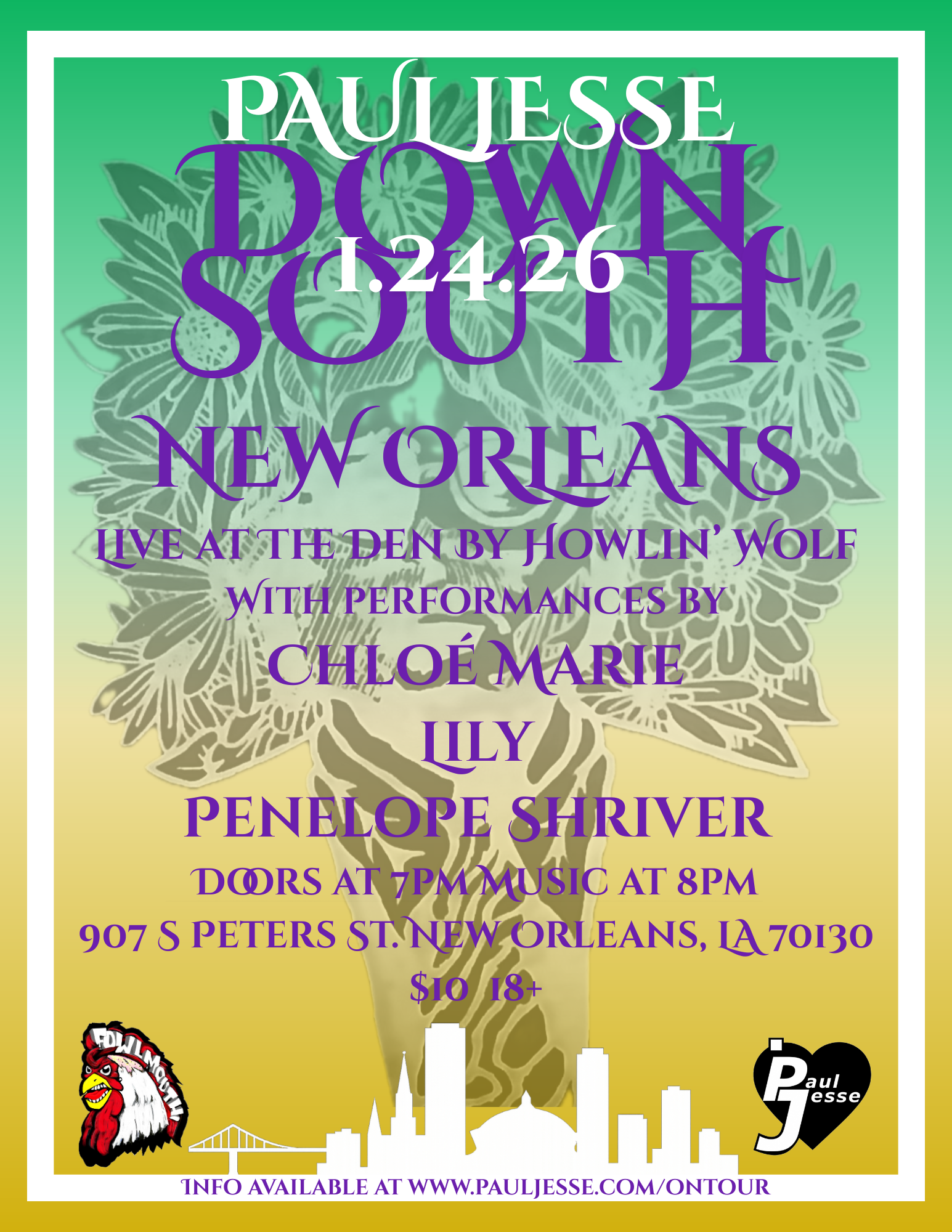 Paul Jesse Down South NOLA