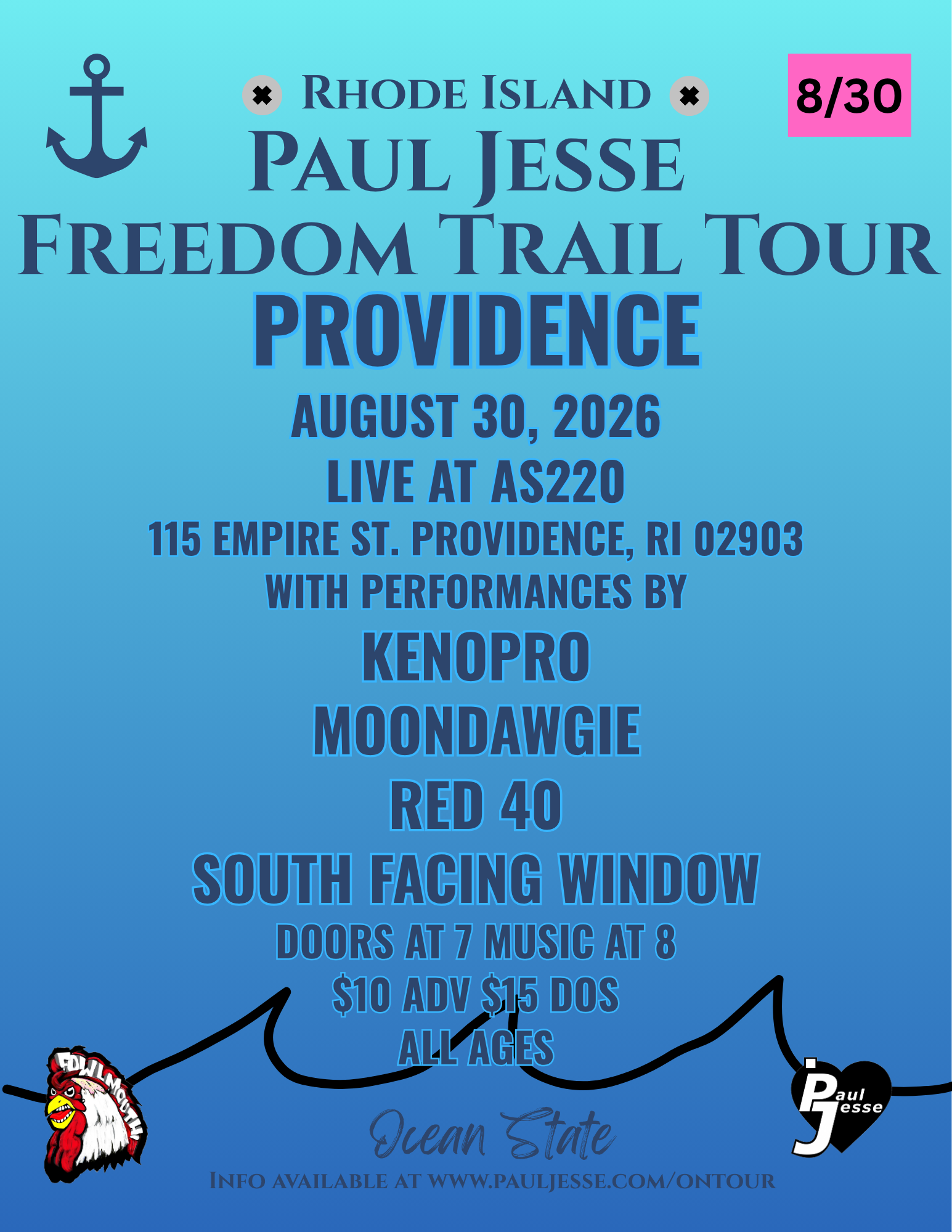 Paul Jesse Freedom Tour: Providence