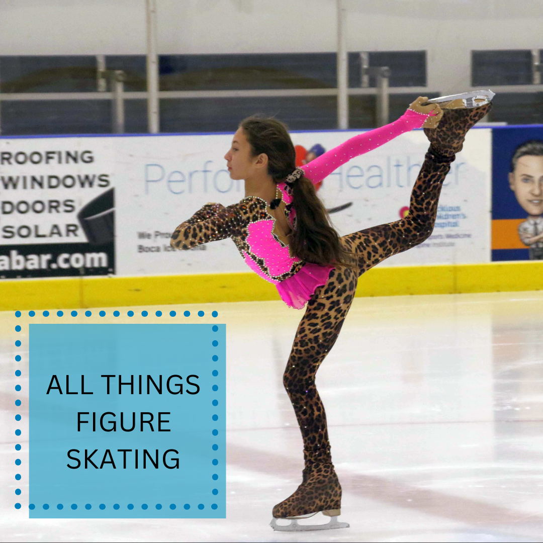 Young girl in a spin from our Figure Skating program