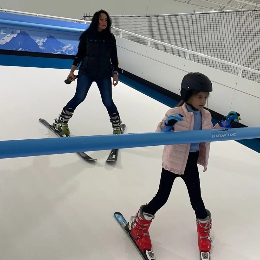 Learning to Ski on our Indoor Ski Machine