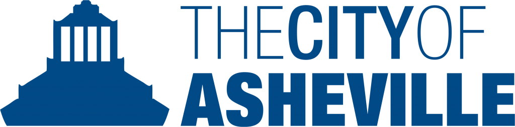 City of Asheville logo blue