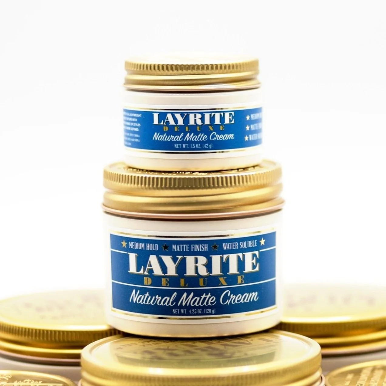 Layrite Natural Matte Cream – Flexible Hold & Matte Finish Hair