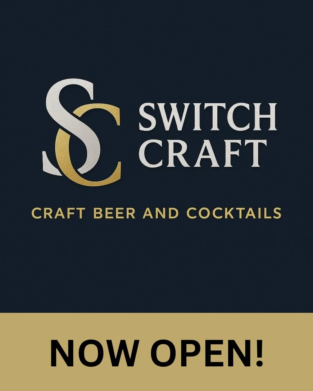 More big news from Oakview Commons 📢 Switch Craft is open for business and Grain &amp; Berry is coming soon! Grab a drink @switch_craft_hollysprings and enjoy this beautiful weather from the patio! ☀️🥂
.
.
#oakviewcommons #oakviewcommonsnc #hollysp