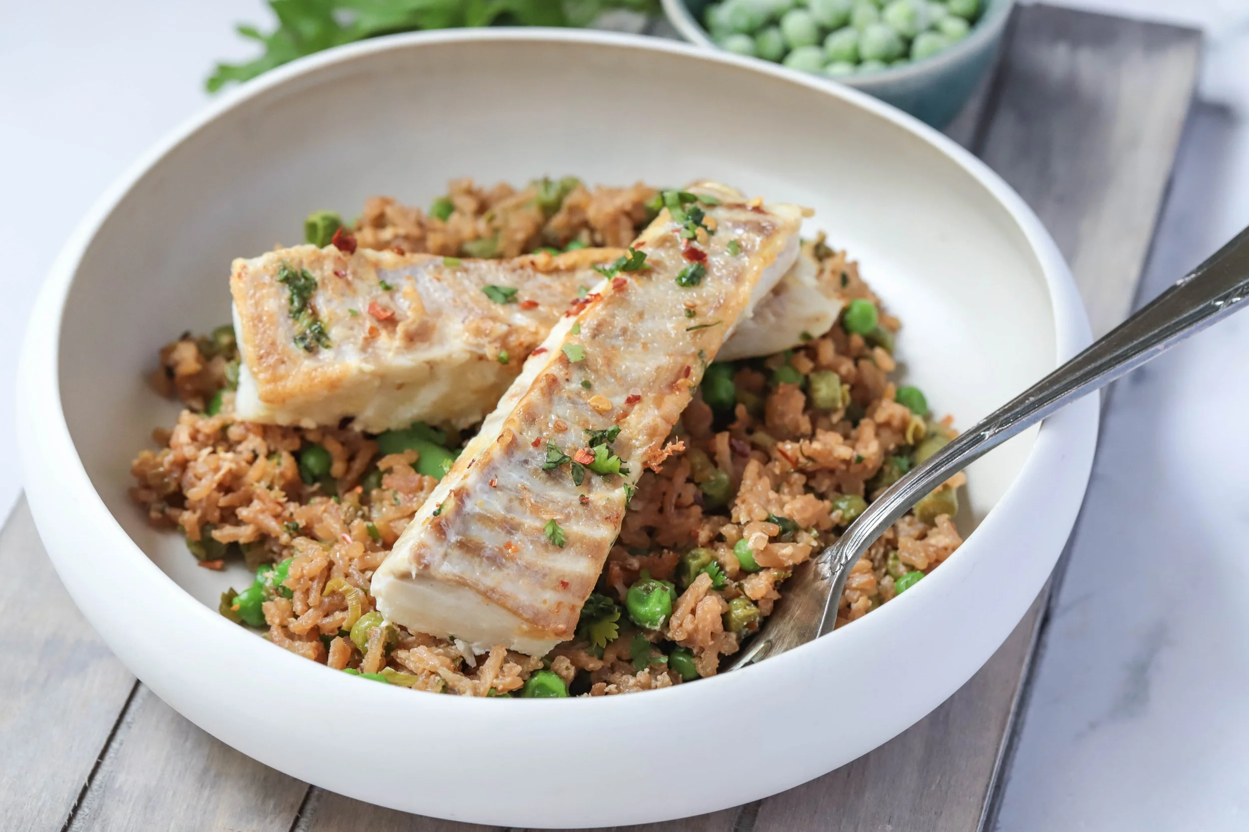Fish & Rice Bowl