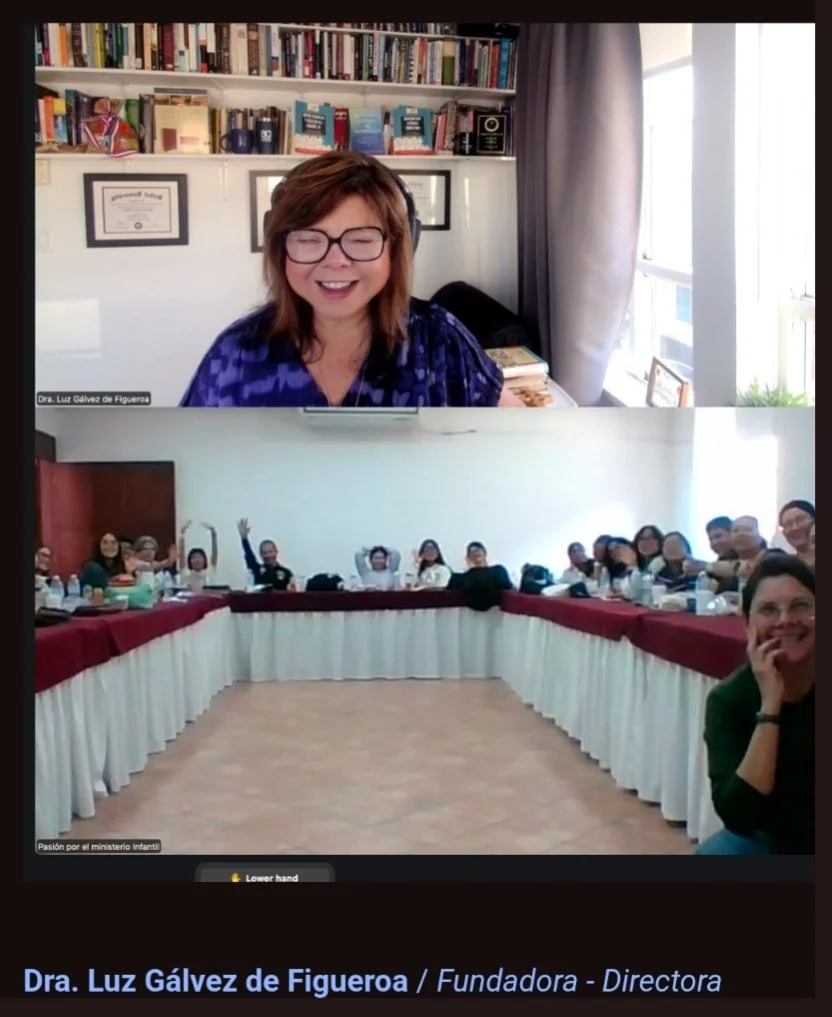 It was so much fun! Dr. Luz G&aacute;lvez de Figueroa recently did an excellent online training for a group of leaders in Puebla, Mexico. 
.
 #compassionfatigue #youthforchrist #christiandad #bethechurch #entreninosmag #ministrylife #childrenministry