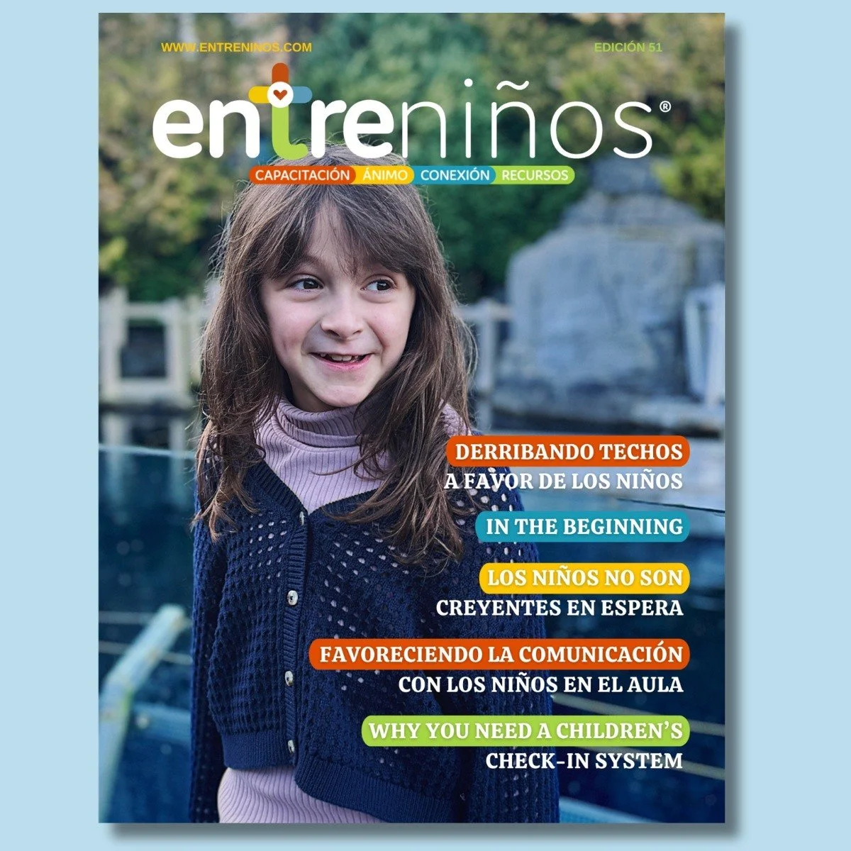 ✨ Here is the new edition of the free digital magazine Entre Ninos -for parents and ministry leaders!

This edition includes articles in Spanish as well as English, offering resources designed to encourage, equip, and support parents and ministry lea