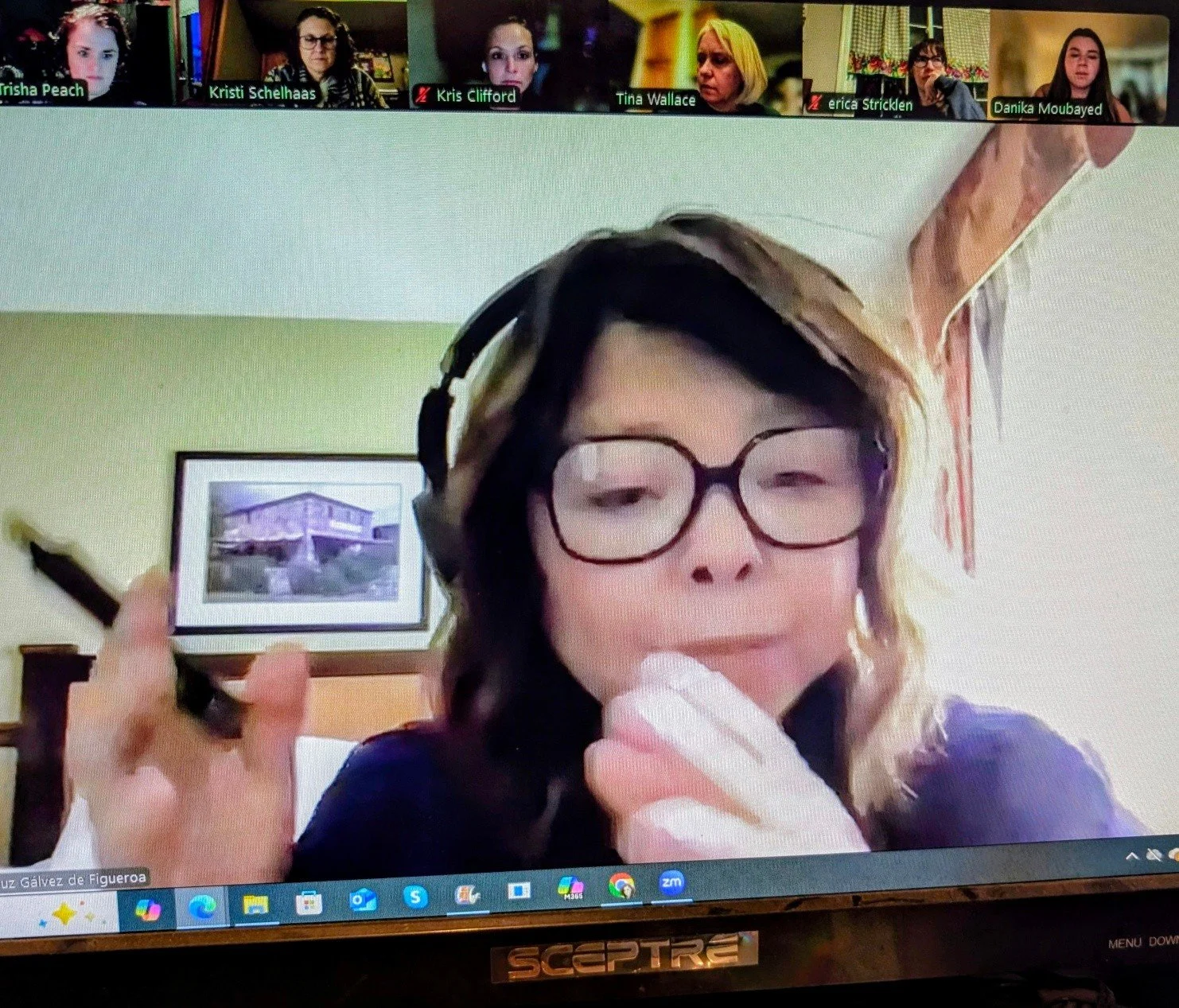 Tonight the initiative leaders of the Nurturing Faith Collective met over zoom to celebrate recent wins and all the wonderful things about to be released! Stay tuned for the launch of the second season of the podcast, new free writing and new free re