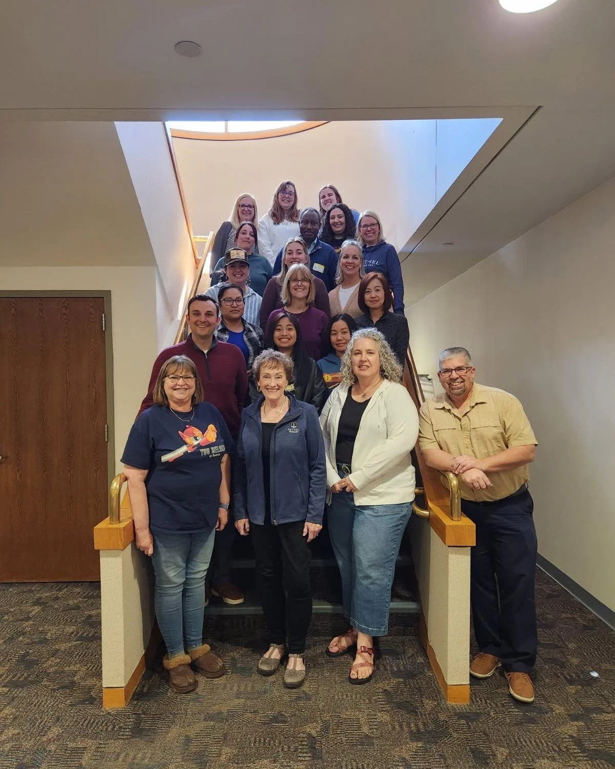 Dr. Denise Muir Kjesbo met with the MACYFM students, soon to be graduates, on Wednesday March 18 and shared about the opportunities to be involved with Nurturing Faith Collective. We are so proud and want to congratulate all of these hard working gra