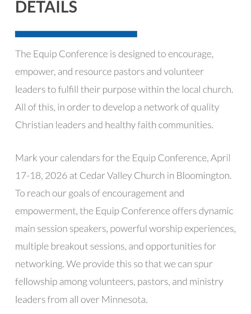 Shout out to our Nurturing Faith Collective social media manager Dr. Trisha R. Peach who will be ministering at the Engage Conference in Minnesota this weekend! She will be sharing on several children's and family ministry and ministry leadership top