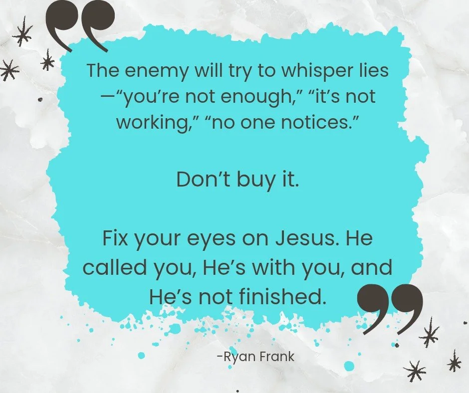 Who needed to hear this today? 
.
 #kidzmatter #605 #kidsministryrocks #d6 #familydiscipleshipplan #MINISTRYBURNOUT #dailybiblereading #bethelseminary #christiankids #christianpodcast #kidsministry #familydiscipleshiptime #ministerioentreni&ntilde;os