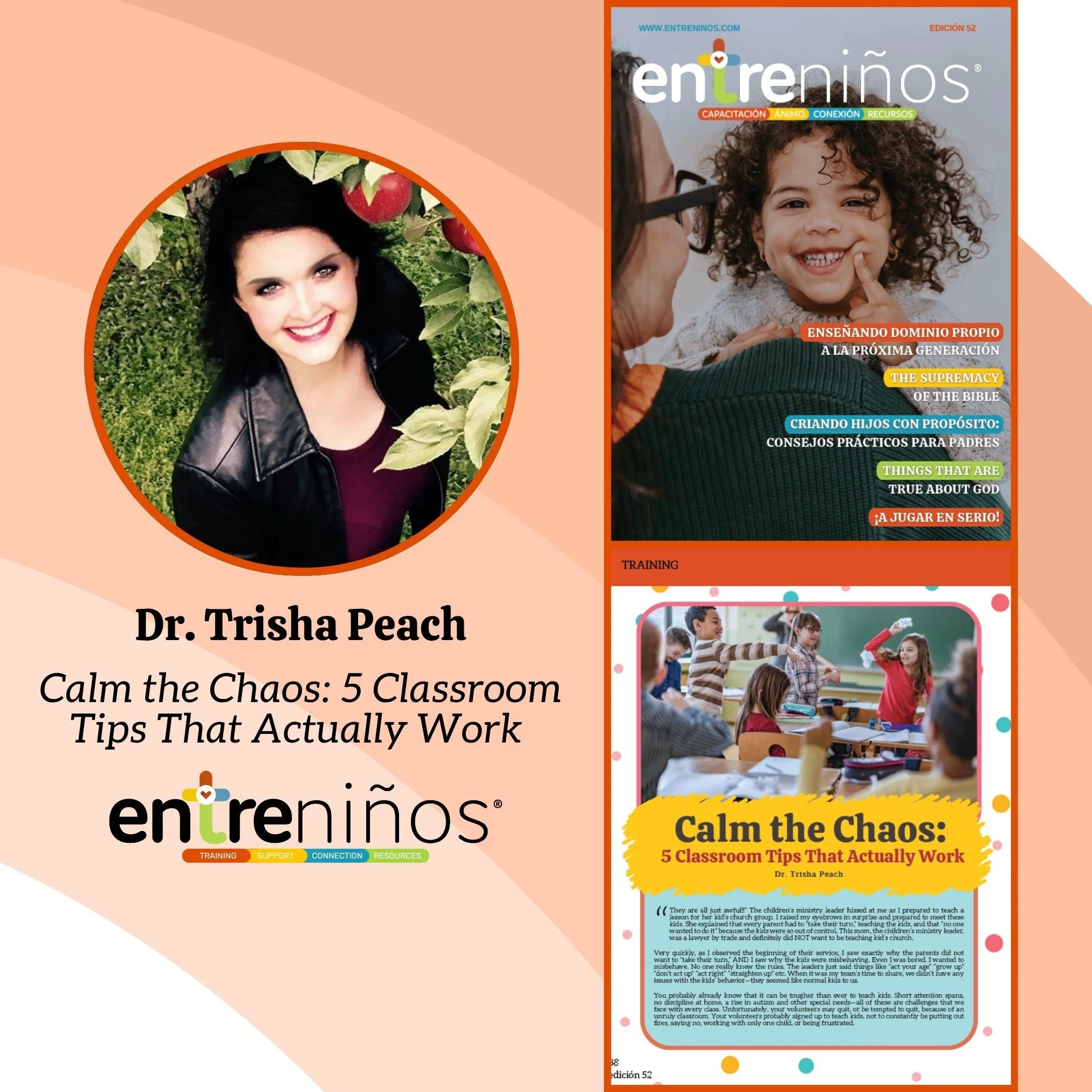 From our very own Dr. Luz, "Hello friends,
.
We are excited to share that the new edition of Entre Ni&ntilde;os magazine was launched today!
.
This issue features articles in both Spanish and English, including a contribution from one of our reg