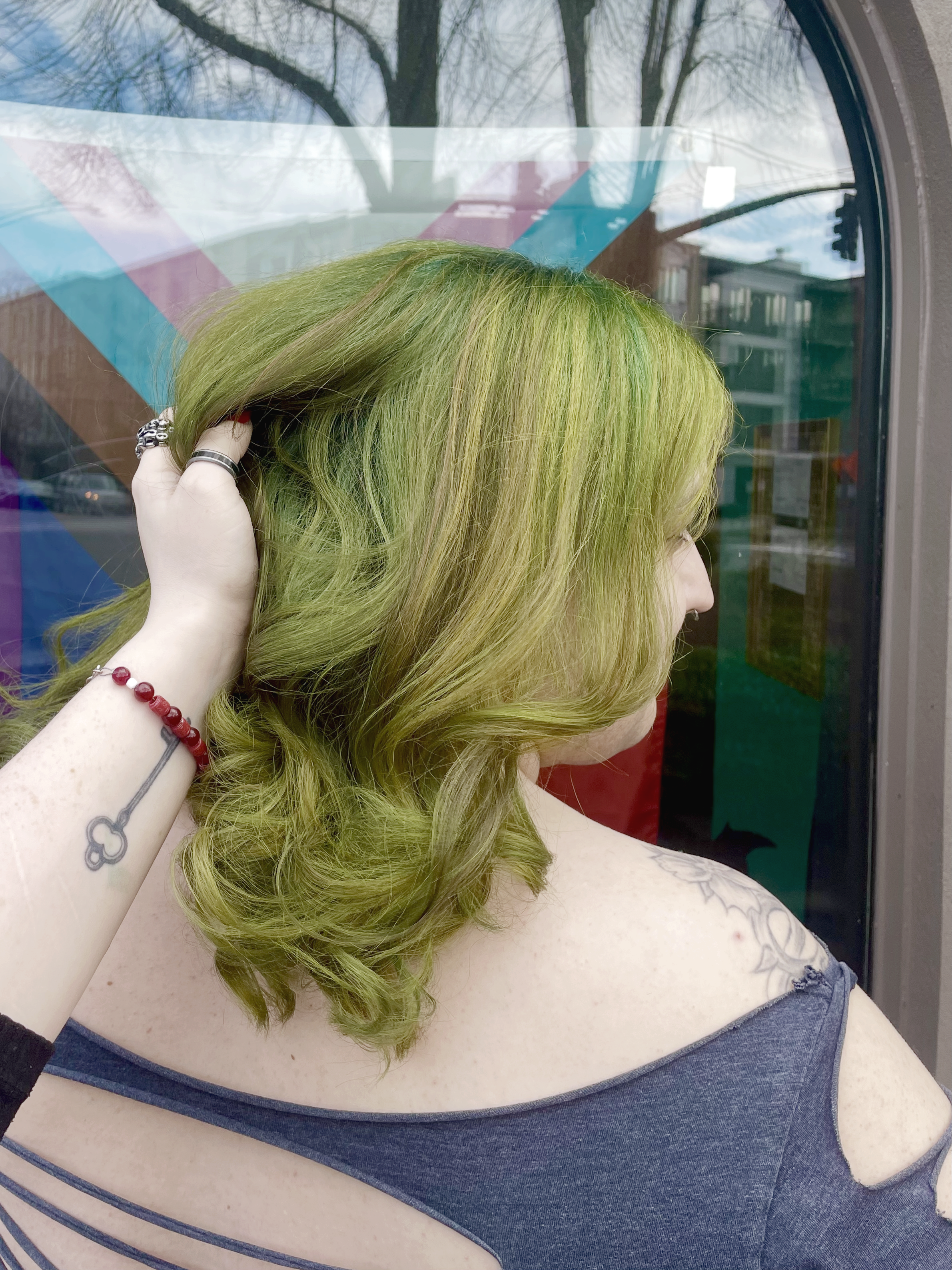 Green Vivid Color by Juniper