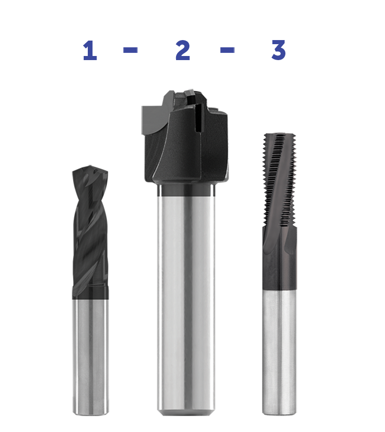 AS5202 Minor Diameter Port Tool Kit | 3-Piece Precision Set ...