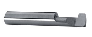 LEFT HAND O RING GROOVE TOOL SOLID CARBIDE .250 X 1/2 (1/4 SHANK) 2-1/2 OAL