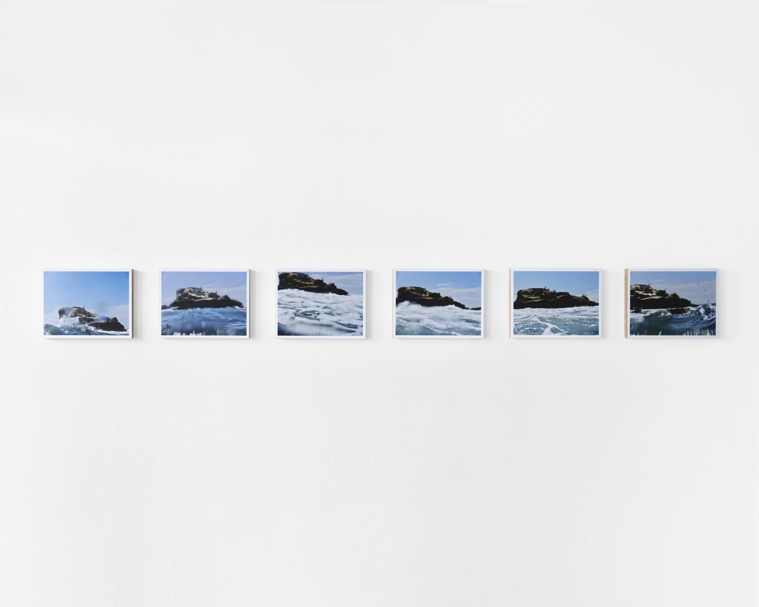 Roman de Salvo
 Waving , 2024 
Six inkjet prints on Epson Exhibition Fiber mounted on gessoed hardboard 
6 ½ x 8 ½ in. each