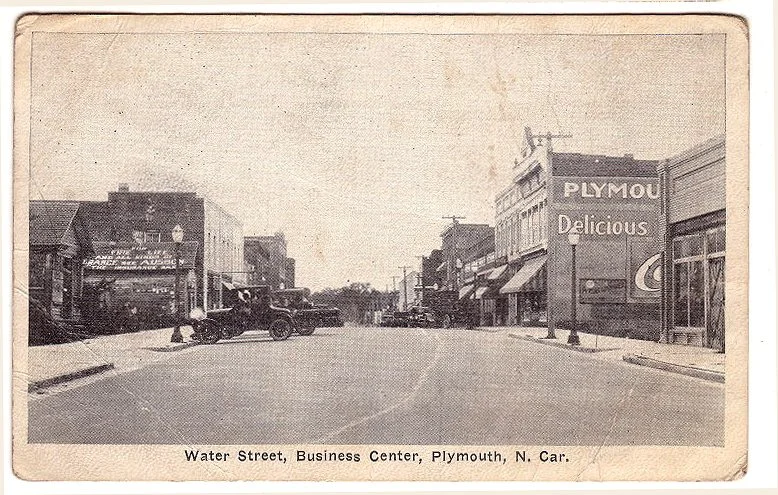 Postcard Water St, Model T Era.jpg
