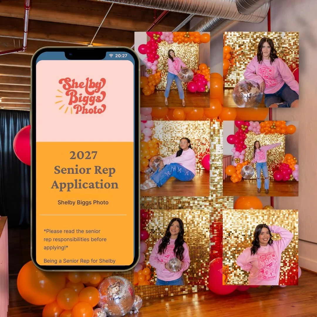 JUNIOR GIRLIES!!

This Senior Sunday is designated to YOU, because Class of 2027 Senior Rep Applications open!! 

What is a senior rep program? 
A senior rep program is like assembling a squad of fabulous senior girls from high schools all around the