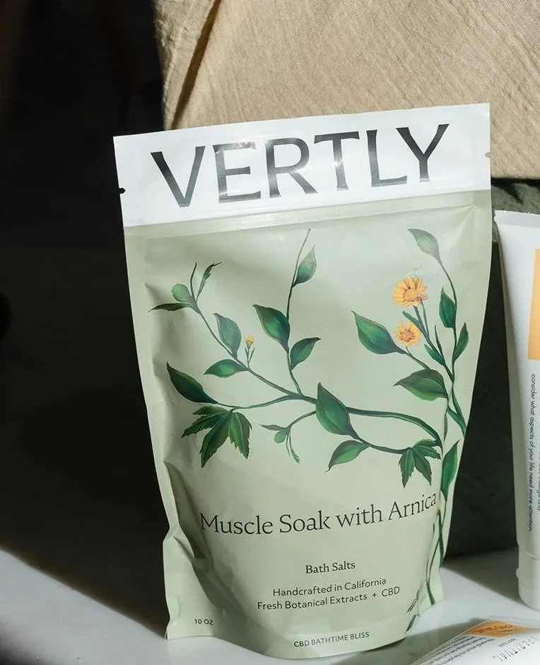 Vertly Bath Salts- CBD Muscle Soak