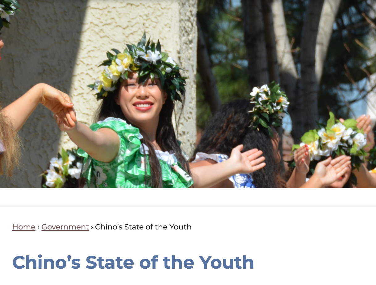 Chino’s State of the Youth
