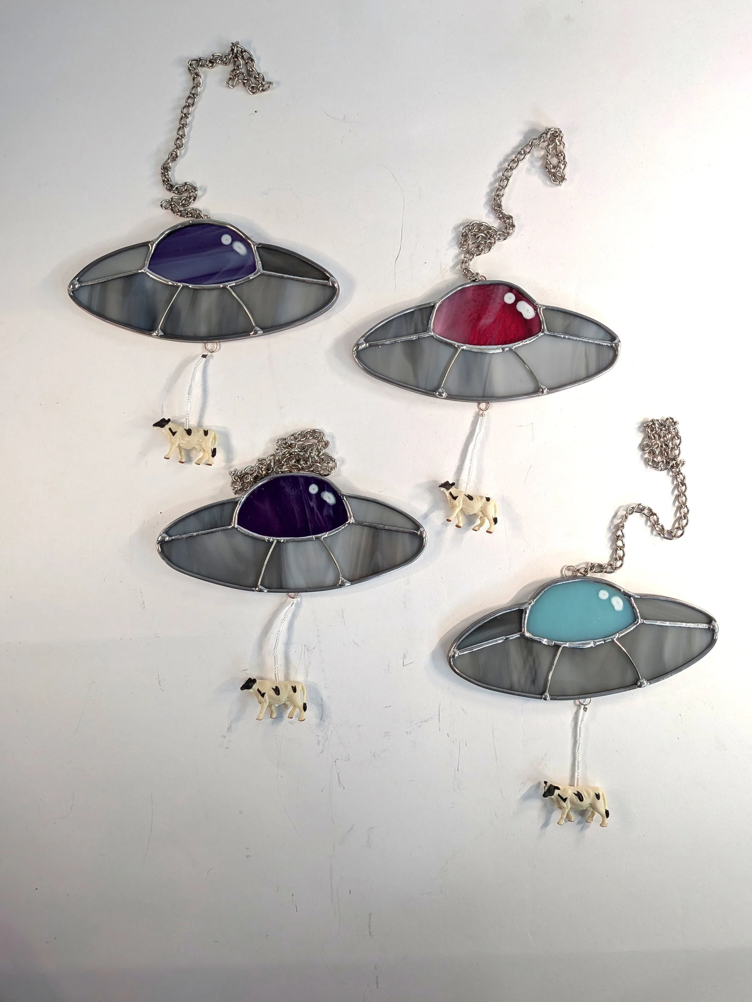 Cartoon UFO Abduction