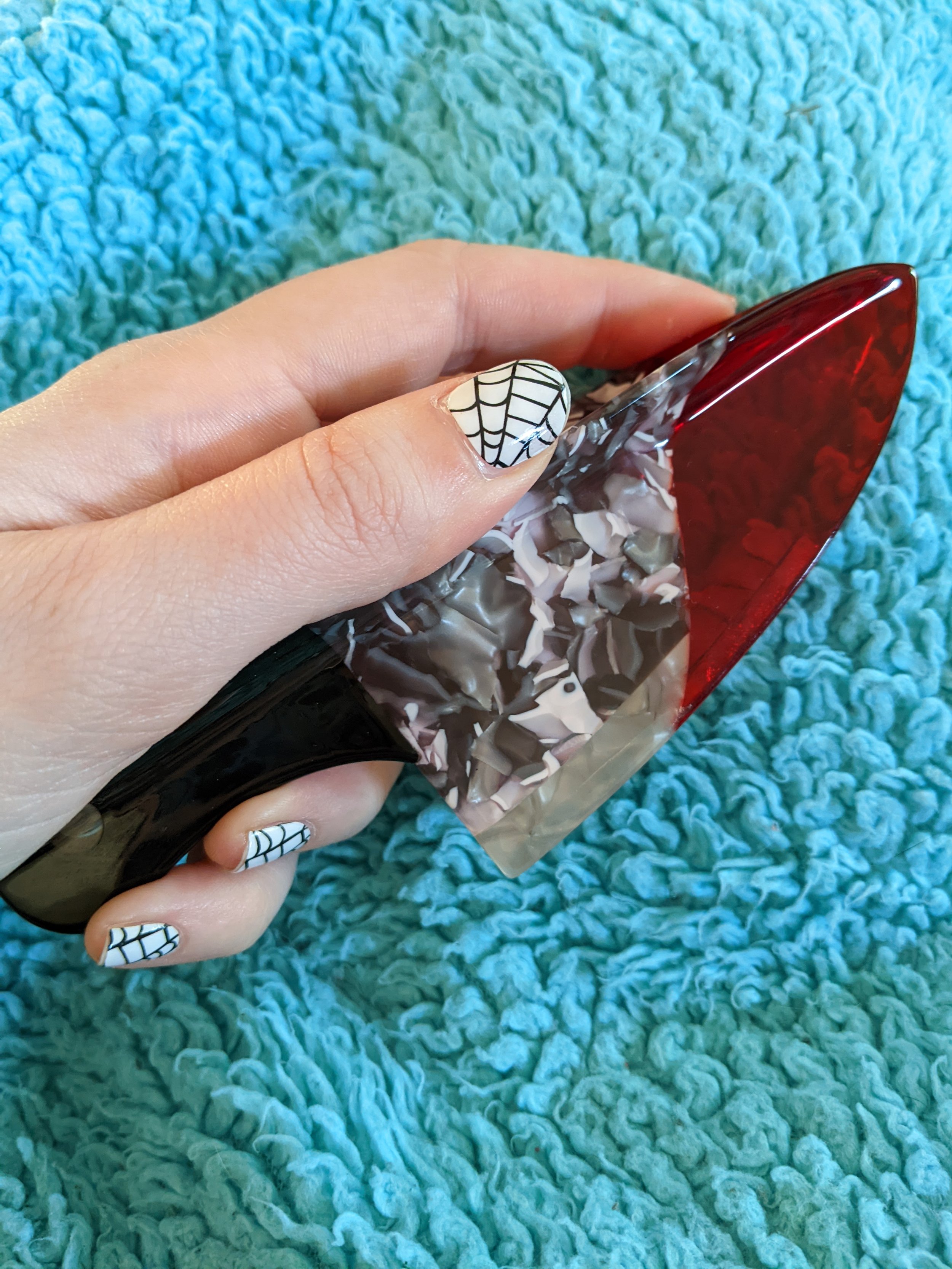 Bloody Knife Hair Claw