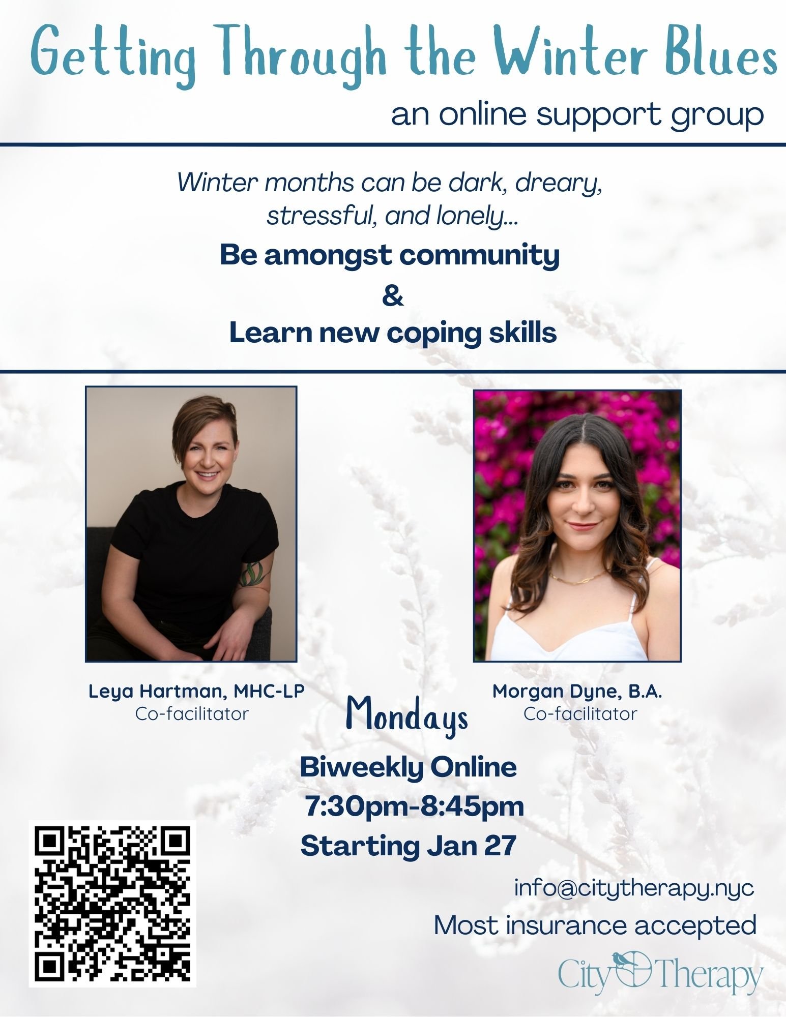 New Year, New You: Online Support Group Starting January 27!