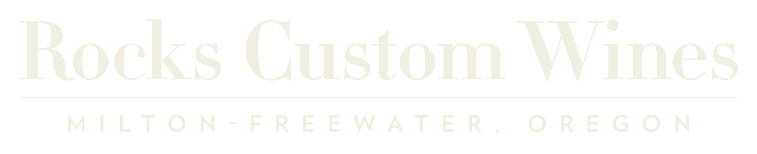 Rocks Custom Wines