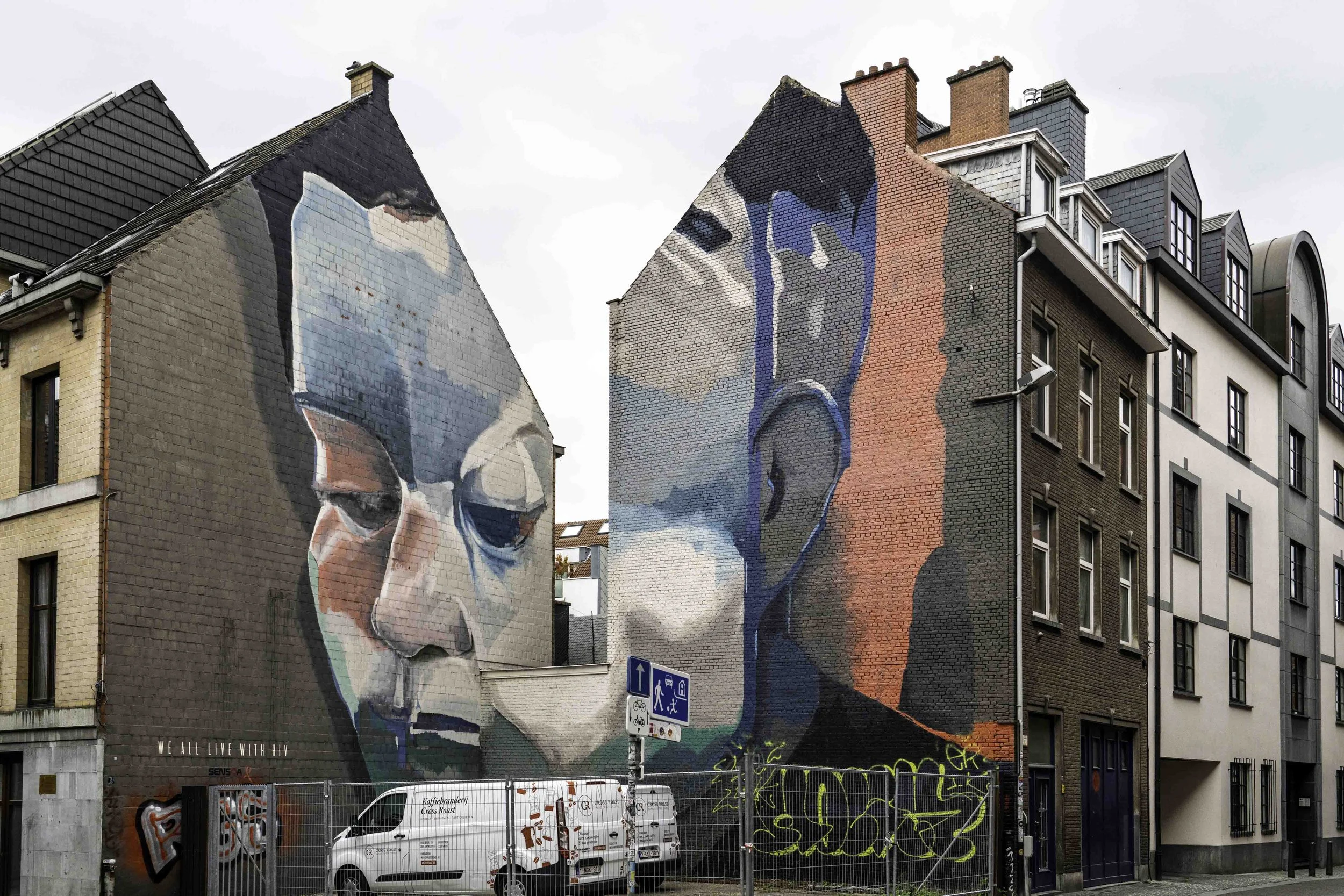 Street art in Antwerp - Street Photography'