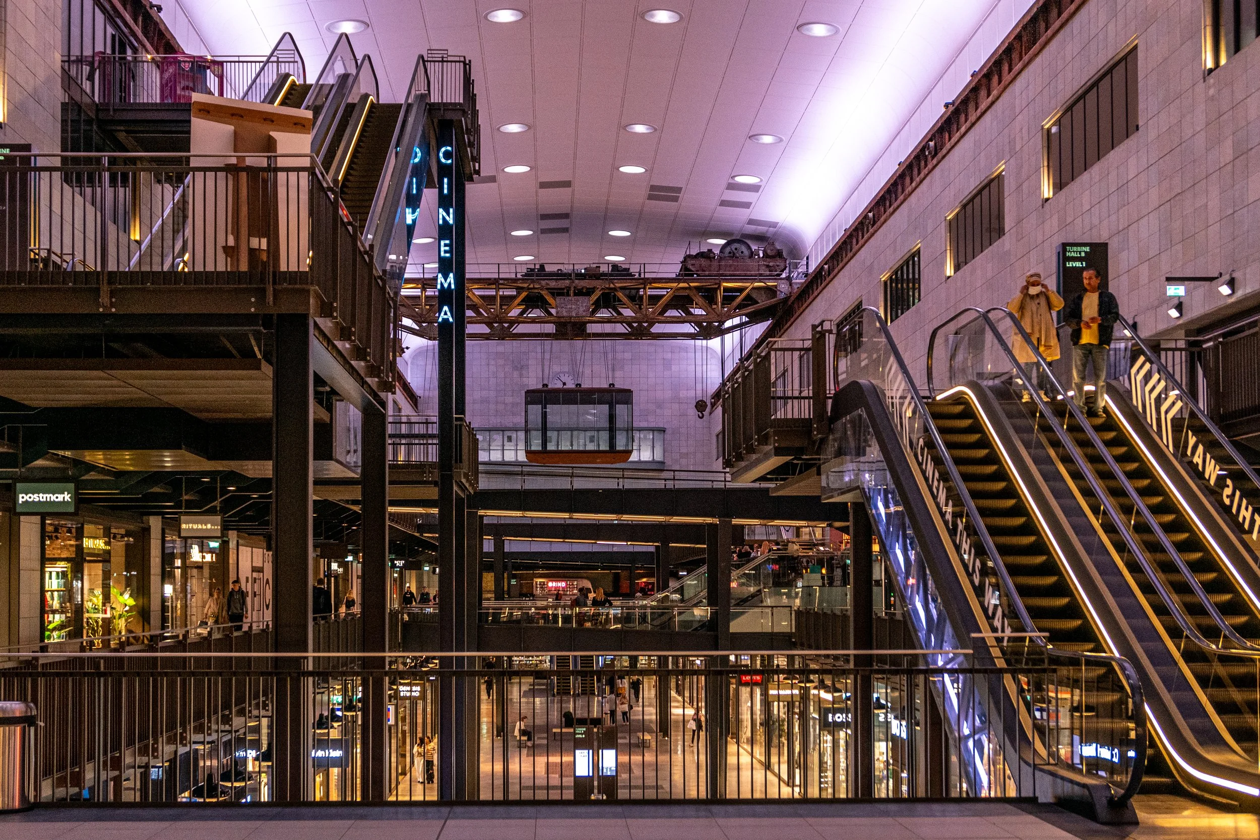 Interior of the redeveloped Battersea Power Station, London – bCLPhoto